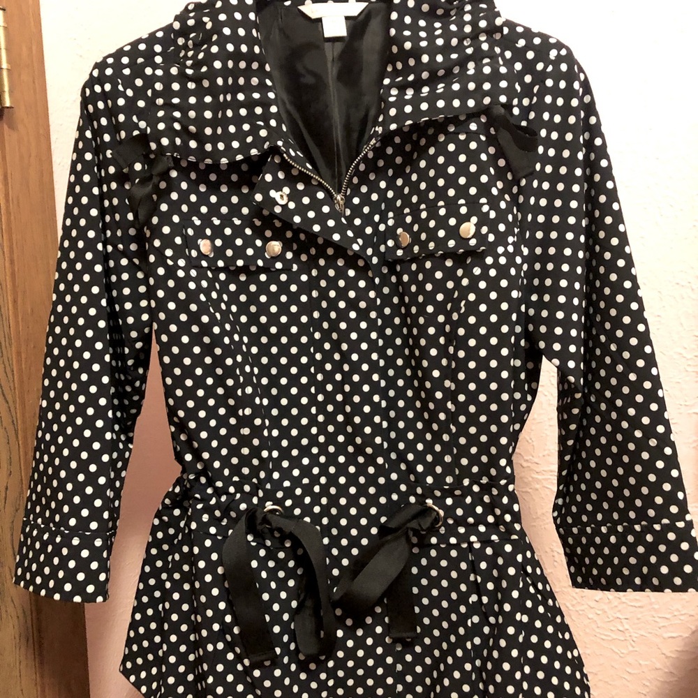 Black Polka Dot Jacket